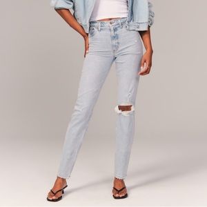 Abercrombie mom jeans